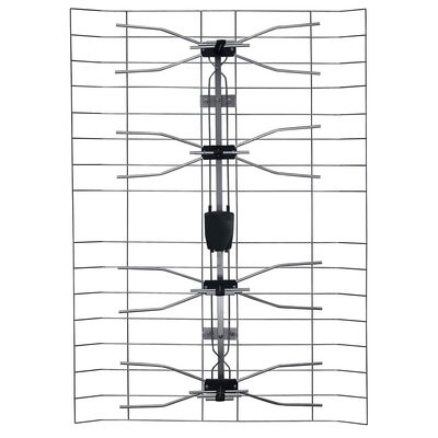 Antena szerokopasmowa + zasilacz + wzmacniacz HQ wzmacniana