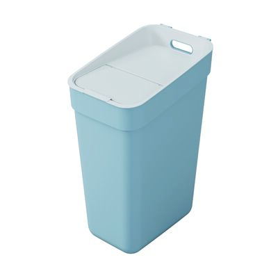Kosz do segregacji śmieci 30 l CU-02103 niebiesko-szary