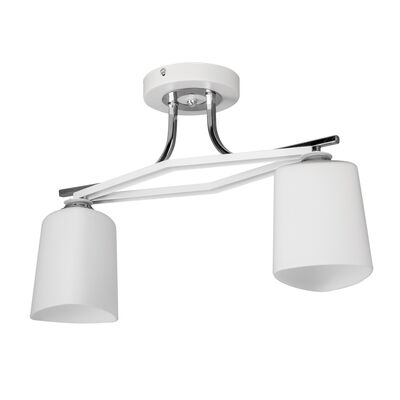 Lampa sufitowa W-N 2006 2 x E27 chrom/biały