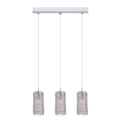 Lampa wisząca Linton 3 x E14 srebrny