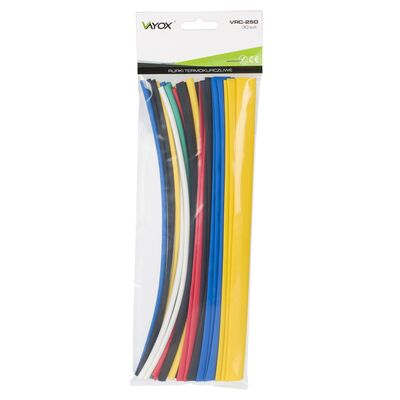 Rurki termokurczliwe 30 szt. 250 mm VRC-250 Vayox