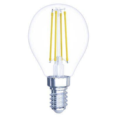 Żarówka LED Filament mini globe 6 W E14 ciepła biel