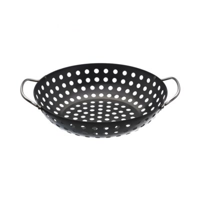 Kosz do grillowania okrągły śr. 28 cm czarny Landmann