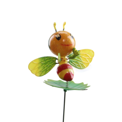 Dekoracja na piku pszczoła 13,5 cm
