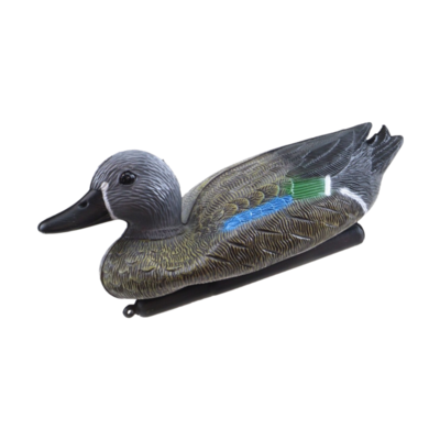 Figurka plastikowa kaczka pływająca 36 x 16 cm szara