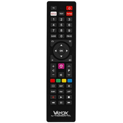 Pilot zdalnego sterowania do TV TCL i Thomson + funkcje specjalne VA0143 VAYOX