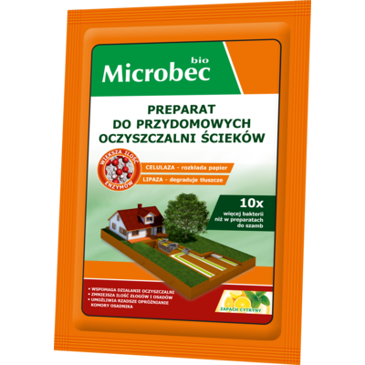 Aktywator do przydomowych oczyszczalni Microbec Bio 35 g Bros