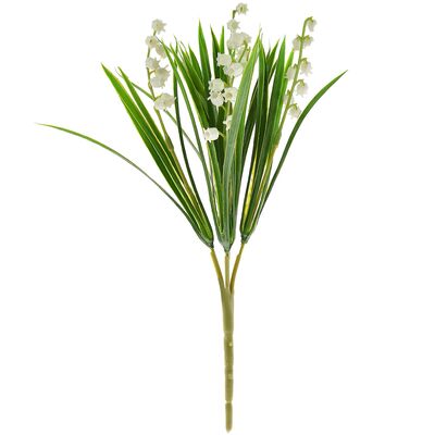 Bukiet konwalii 29 cm biały