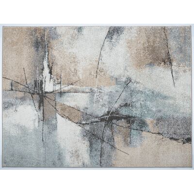 Dywan Thales 60 x 100 cm abstrakcja beżowy