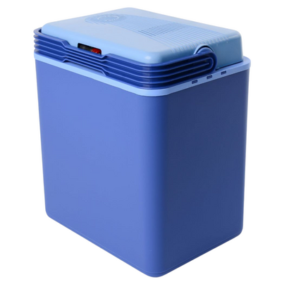 Lodówka samochodowa 12 V 30 l niebieska