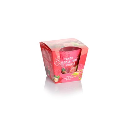 Świeca zapachowa w szkle Tropical Twist Red 115 g