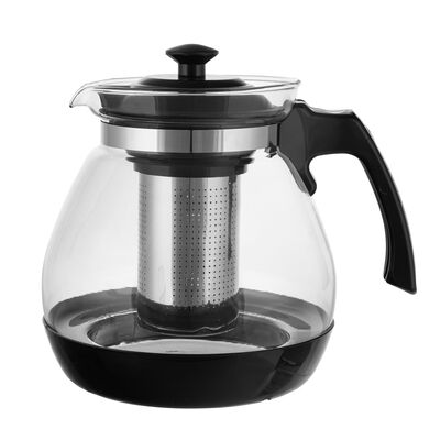 Dzbanek z zaparzaczem 2,3 l czarny AROMA