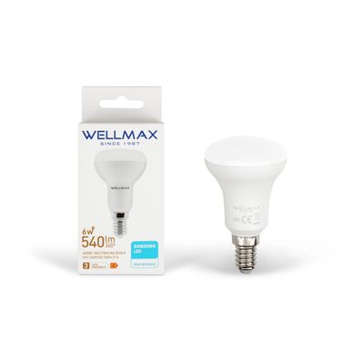 Żarówka LED R50 E27 9 W neutralna Wellmax
