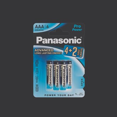 Baterie alkaiczne Pro Power LR3 4+2 szt Panasonic