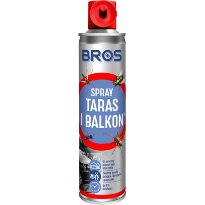 Spray na owady taras i balkon 350 ml BROS