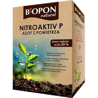 Nitroaktiv P azot z powietrza 40 g BOPON NATURAL
