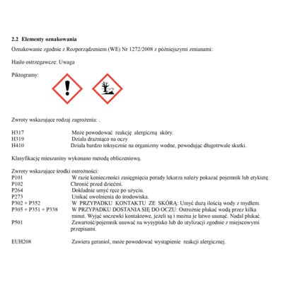 Zawieszka na mole o zapachu lawendy 1 sztuka Expel
