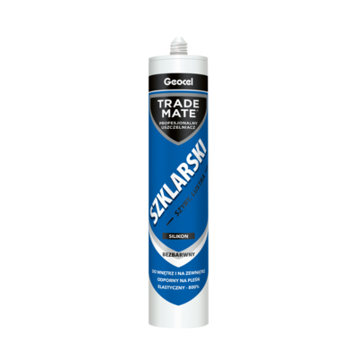 Silikon szklarski bezbarwny 280 ml GEOCEL