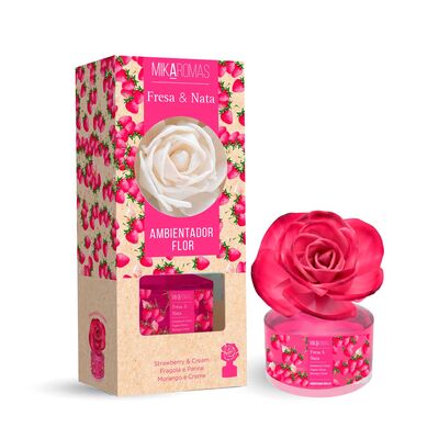Dyfuzor zapachowy kwiat 65 ml truskawka Mikaromas