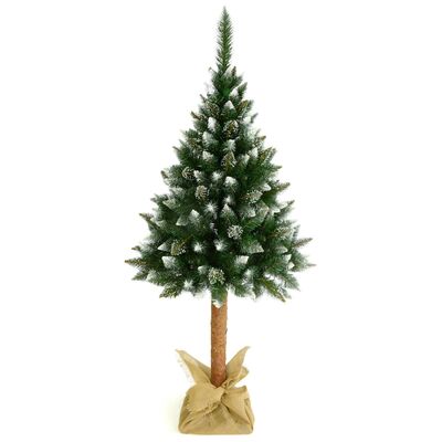 Choinka sztuczna na pniu sosna diamentowa 220 cm