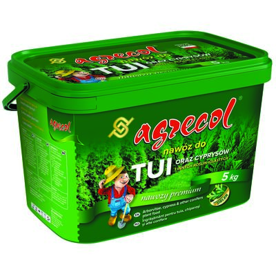 Nawóz do tui oraz cyprysów 5 kg Agrecol