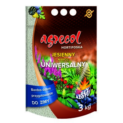 Nawóz Hortifoska jesienna uniwersalna 3 kg Agrecol