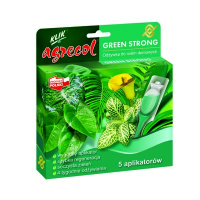 Odżywka do roślin domowych GREEN Strong 5 x 30 ml Agrecol
