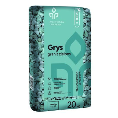 Grys granit zielony 20 kg (16-22) Sobex