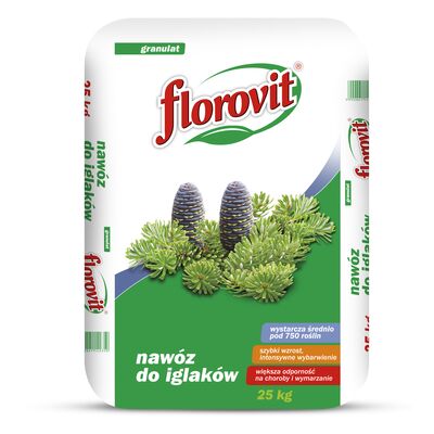 Nawóz do roślin iglastych worek 25 kg Florovit