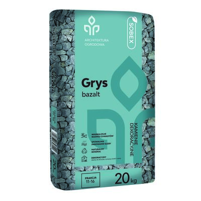 Grys bazalt 20 kg (11-16) Sobex