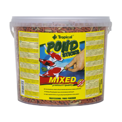 Pokarm dla ryb pływający Pond sticks mixed 5 l / 430 g Tropical