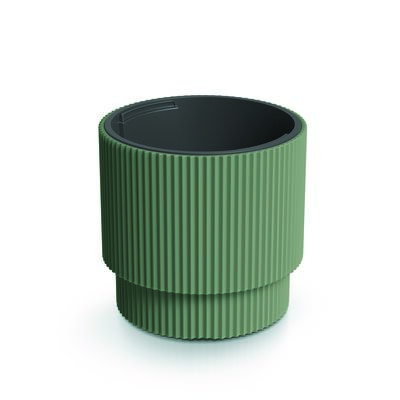 Doniczka Milly 29,8 x 28,5 cm zielona pinia