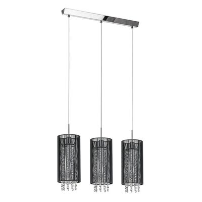 Lampa wisząca Lana 3 x E14 czarny