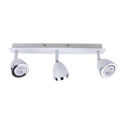 Lampa spot potrójny Calasa GU10 biały/chrom