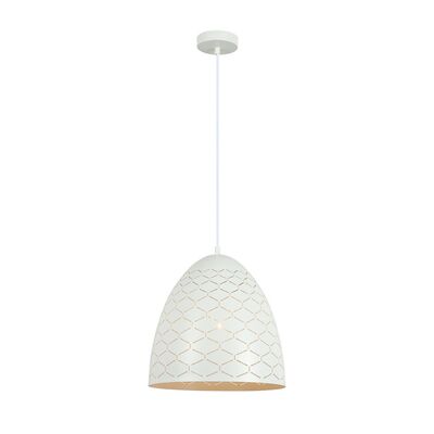 Lampa wisząca Leilani 1 x E27 biały
