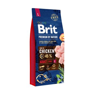 Karma dla psa Adult L 15 kg Brit Premium by Nature