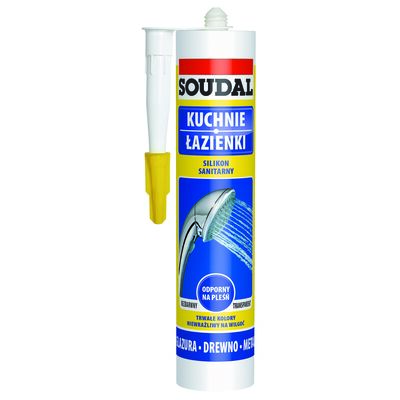 Silikon sanitarny biały 300 ml