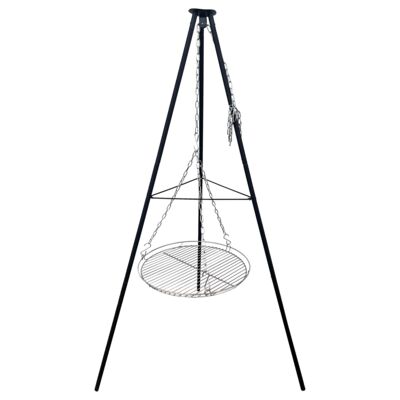 Grill ogniskowy na trójnogu ruszt 51 cm