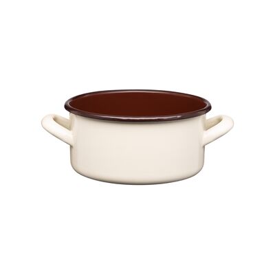 Rondel emaliowany gładki GORDON 18 cm/2,0 l