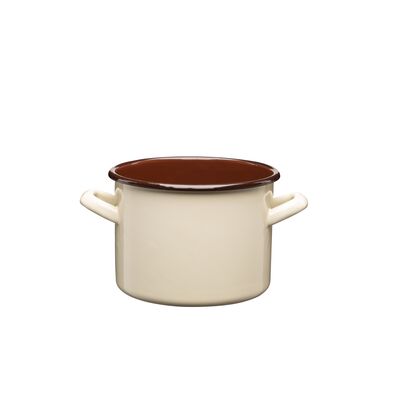 Garnek emaliowany gładki GORDON 20 cm/4,4 l