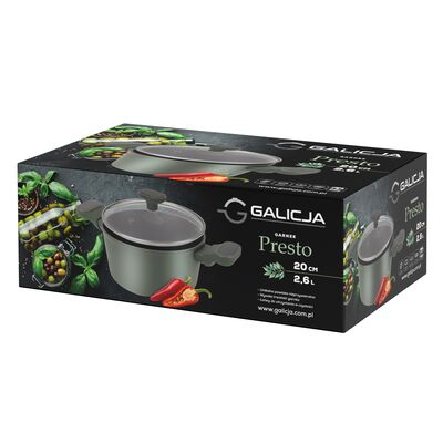 Garnek PRESTO 20 cm/ 2,6 l zielony