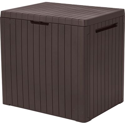 Skrzynia ogrodowa City storage box 113 L brązowa Keter