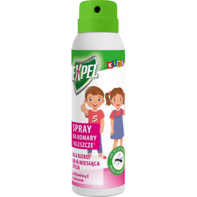 Spray na komary i kleszcze 90 ml EXPEL Kids