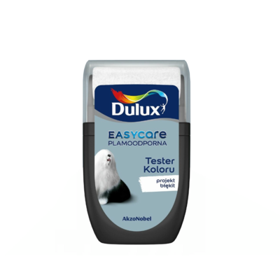 Farba lateksowa Dulux Easycare tester – projekt błękit