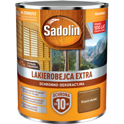 Lakierobejca Ochronno-Dekoracyjna Extra Orzech Włoski 0,75 l Sadolin
