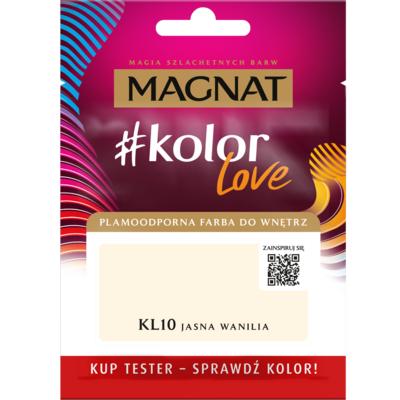 Farba #Kolor Love TESTER KL10 jasna wanilia 25 ml Magnat