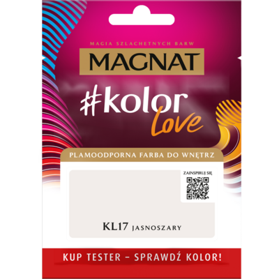 Farba #Kolor Love TESTER KL17 jasnoszary 25 ml Magnat