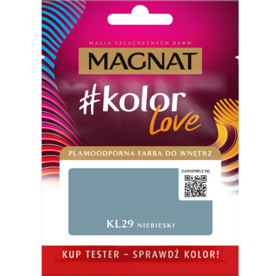 Farba #Kolor Love TESTER KL29 niebieski 25 ml Magnat
