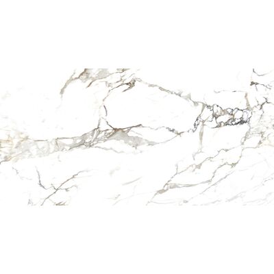 Gres szkliwiony CARRARA GOLD 60 x 120 x 0,7 cm rektyfikowany POLISHED