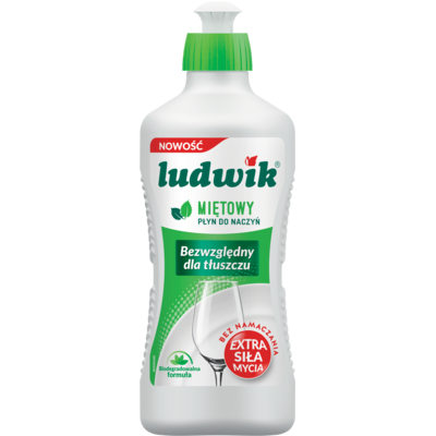 Płyn do mycia naczyń miętowy 450 g Ludwik